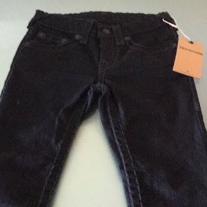 True Religion Buddha Boys Black Denim Jeans Size 6